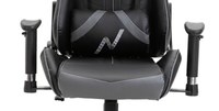 Chaise de jeu réglable au design traditionnel avec fonction de levage pour chaise de bureau en cuir synthétique durable en métal et fer Proplayer
