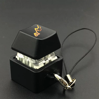 Custom Keyboard Shape Keychain Custom Plastic Keychain Stress Relieving Toy Mechanical Keyboard Switch Keychain