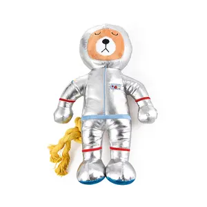 Juguete para morder para perros, juguete para masticar, serie espacial Interstellar, duradero, tipo ASTRONAUTA