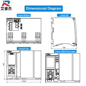 ซีพียู 6ES7518-3AT10-0AB0 ของแท้ใหม่ 1518-3 PN หน่วยประมวลผลกลาง SIMATIC S7-1500 PLC คอนโทรลเลอร์ขั้นสูง 6es75183at100ab0 - Product Image 2