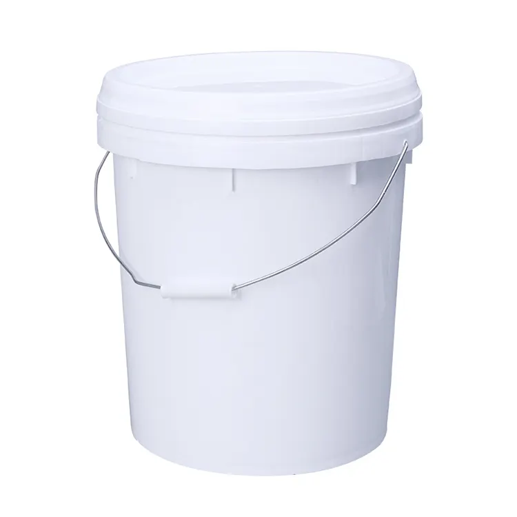 Hot Sale 10L 20L Plastic Buckets 2 Liter With Handle And Lids Food Grade 5 Gallon Bucket