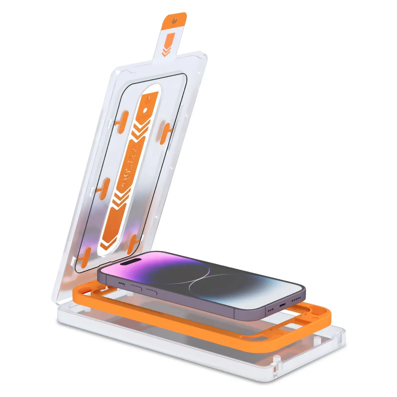 Easy To Stick Dustproof Peep Proof Nano Liquid Magic John Screen Protector Tempered Glass For iPhone 14 Pro Max