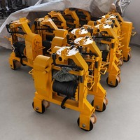 Machine de déplacement de rail à combustion interne portable, tire-rail motorisé pour le soudage de rail