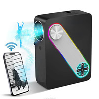 Projecteur intelligent Android P3 1080P Optique Décodage 4K Haute luminosité Connectivité WiFi Correction trapézoïdale manuelle Portable