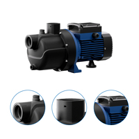 DAYUAN 1000W Pompe à eau électrique 1 pouce pour irrigation, haute pression, auto-amorçante, à jet