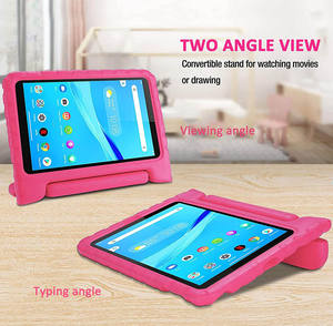 Enfants étui pour <span class=keywords><strong>Lenovo</strong></span> <span class=keywords><strong>Tab</strong></span> <span class=keywords><strong>M8</strong></span>/Onglet <span class=keywords><strong>M8</strong></span> FHD 8 pouces TB-8705F / TB-8505N , Ultra Léger Antichoc Poignée En Mousse EVA Housse de Support - Product Image 4