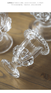 Crystal Glass Flower <strong>Vase</strong> Set Transparent Thick Round Hydroponic Wedding Home Decor <strong>Mini</strong> Retro Clear Glass <strong>Vase</strong> for Flowers - Product Image 3
