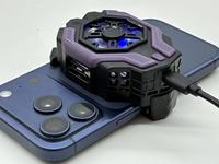 Pendingin Ponsel Semikonduktor untuk iPhone 15 14 13 Pro Max Samsung S24 S23, Bantalan Pendingin Game Seluler Clip-on, Tipe-C, 3 Kecepatan 5200RPM