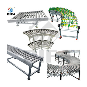 BIFA nhiệm vụ nặng nề xách tay trọng lực/Powered băng tải con lăn Bảng con lăn kho - Product Image 1