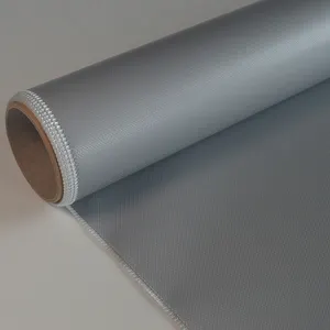 Factory Machine Fireproof Fire Resistant Silicone Coated Fiberglass Fabric