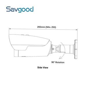 אש לזהות POE 5MP 8mm 256x192 12um תרמית 7mm ראיית לילה <span class=keywords><strong>Ir</strong></span> 30m IP67 טמפרטורת מדידה IP Bullet מצלמה SG-BC025-7T - Product Image 2