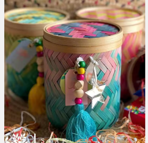 Boîte rectangulaire artisanale en bambou naturel écologique, emballage cadeau pour les décorations du Ramadan et de l'Aïd, provenant d'un fournisseur vietnamien - Product Image 1