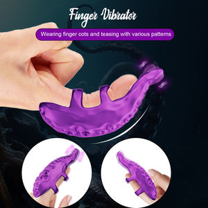 Finger-<span class=keywords><strong>Vibrator</strong></span> für Frauen, G-Punkt-Massage, Klitoris-Stimulation, Lesbischer Orgasmus, Erotikprodukte, Sexspielzeug für Frauen - Product Image 2