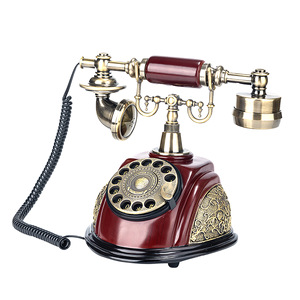 Téléphone avec fil pour les mariages, répertoire audio rétro personnalisé, téléphone avec enregistrement <span class=keywords><strong>vocal</strong></span> et meilleurs voeux - Product Image 3