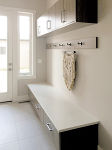 Meubles de rangement CANA modernes de style Shaker pour entrée, appartement, hôpital – Étagère à chaussures sur mesure, écologique - Product Image 4