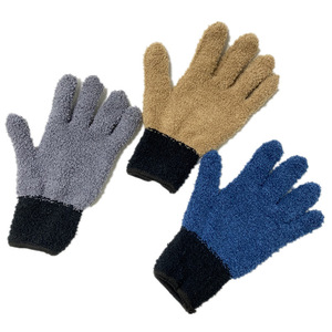 Gants de dépoussiérage en microfibre épais <span class=keywords><strong>pour</strong></span> le nettoyage de la maison, stores, fenêtres, volets, meubles et voitures, réutilisables, sans peluches, bleus - Product Image 3