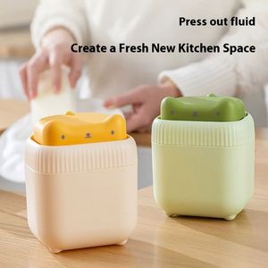 Portable <b>Plastic</b> <b>Kitchen</b> Soap Dispenser Simple Style Hand Sanitizer Detergent Presser No Power Required for Sink Change - Product Image 5
