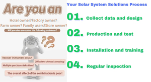 Trang trại sử dụng năng lượng lưu trữ năng lượng mặt trời hệ thống 50kw lai năng lượng mặt trời Bộ dụng cụ 220V 380V cho trang trại panneau Solaire 5000W năng lượng mặt trời nhà máy Kit - Product Image 5