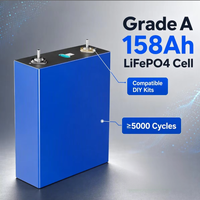 Sel Baterai Prismatik LiFePO4 Cellion Grade 158Ah 3.2V LFP Deep Cycle 2000 Siklus -20~60C untuk Penyimpanan Energi Surya Rumah Tangga