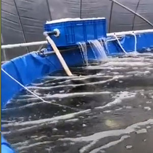 Panel de acero galvanizado corrugado duradero, almacenamiento de agua y líquido, acuicultura, piscicultura, tanque de Tilapia con revestimiento de PVC - Product Image 5