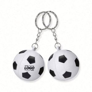 Llaveros Personalizados Modernos de Metal con Balón de Fútbol - Regalos para Bolsas de Fiesta y Recompensas Escolares de Carnaval para Niños - Product Image 1