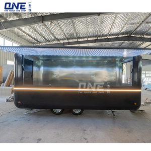 Chariots à pizza/hot-dogs, remorque alimentaire mobile, barbecue, food truck, kiosque de restauration rapide, équipement de cuisine - Product Image 3