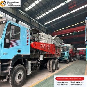 Trituradora de Neumáticos Móvil, Equipo de Trituración de Piedra para Residuos de Construcción Montado en Vehículo, Fabricante de Arena para Minerales - Product Image 2