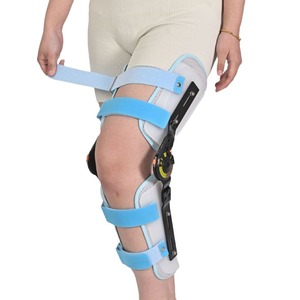 Attelle de <span class=keywords><strong>genou</strong></span> articulée réglable avec <span class=keywords><strong>orthèse</strong></span> ROM pour la récupération des lésions des ligaments croisés antérieurs et postérieurs, la rééducation post-chirurgicale, OEM - Product Image 1