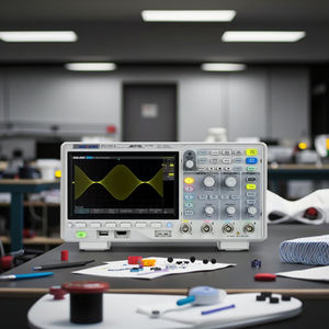 جهاز راسم الذبذبات الرقمي SIGLENT SDS1104X-E بتردد 100 ميجاهرتز و4 قنوات مع معدل أخذ العينات 1 جيجا عينة/ثانية ووظيفة رسم بياني بودي وضمان لمدة 1.5 سنة - Product Image 4