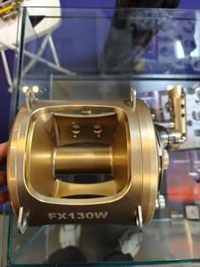 Moulinets de pêche robustes 2 vitesses 130W entièrement métalliques pour eau salée, pêche au thon en mer - Product Image 2