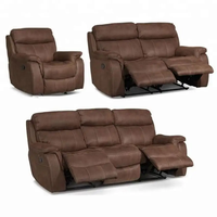 Meistverkauftes Mid-Century Modern Style 3-Sitzer Relaxsofa Komfortables Wohnzimmermöbel