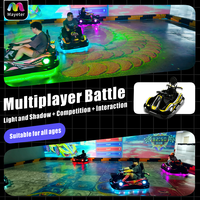 Nouveau jeu de course de karting immersif commercial Mayeter avec projecteur pour batailles multijoueurs en salle de jeux intérieure
