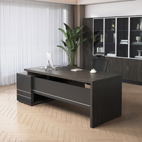 Bureau d'ordinateur moderne pour cadres, extensible, modulaire, en MDF, mobilier de bureau