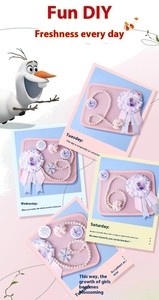 <span class=keywords><strong>Elsa</strong></span> simpatico cartone animato moda stile DIY ad alto valore di colore <span class=keywords><strong>zaino</strong></span> impermeabile cuscino d'aria cintura cerniera ragazze scuola primaria classi 1-3 - Product Image 2