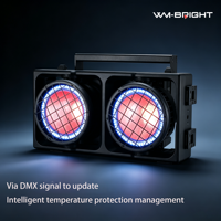 Projecteur LED extérieur IP65 à 2 faisceaux RGBLAC DMX512 pour DJ et discothèque