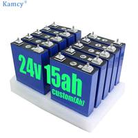 Stock UE batterie personnalisée rechargeable 24v 7ah 15ah 12ah 20ah batterie Akku lifepo4 Cell batterie 26650