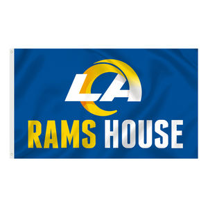 Bandera de Fútbol Americano Personalizada de <span class=keywords><strong>los</strong></span> Equipos de la NFL, Banderas de <span class=keywords><strong>los</strong></span> Equipos de la NFL de 3x5 pies, Bandera de Fútbol Americano de <span class=keywords><strong>los</strong></span> RAMS, Banderas de <span class=keywords><strong>los</strong></span> <span class=keywords><strong>Los</strong></span> <span class=keywords><strong>Angeles</strong></span> Rams - Product Image 6