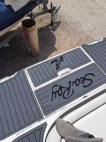 Komin Plancher de pont de bateau en teck en mousse EVA personnalisé pour Sea Ray 270 Sundeck