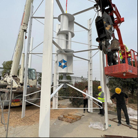 Aerogenerador de Eje Vertical de 1KW, 2KW, 3KW, 48V, 220V, Sistema Completo de Levitación Magnética para Sistemas de Turbinas Eólicas Domésticas