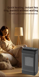 Home Electric PTC Heating Portable Winter Warm Room Heater with Remote Control Temperature Display 1200W Overheat Protection - Product Image 6