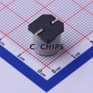 Condensador Electrolítico de Aluminio Híbrido Sólido-Líquido EEHZE1H101P SMD, D10xL10.2mm 100uF 20% 50V 2000hrs-145 ℃ - Product Image 2