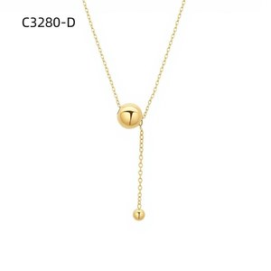 Collar con Colgante Amy Amy, Plata 925, Bañado en Rodio, Cadena de Serpiente Minimalista para Mujer, Uso Diario - Product Image 2