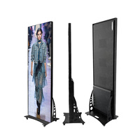 Segnaletica digitale e schermo di visualizzazione a LED Indoor Outdoor Wifi Control LED Poster P1.9 P2 P2.5 P3 P4 P5 Video Wall Board