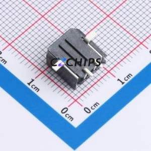 WT5557W-020R-0W Wire-to-Board Pin Header SMD,P=3mm,Horizontal Mount Connector 1x2P 3mm Horizontal Mount Micro-Fit (MX 3.0) - Product Image 2