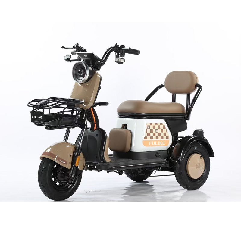 　三輪・電動　 最高品質 600W 27H 電動三輪車 パワフルな3輪電動トライク 大人用