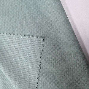 Vente d'usine séchage rapide 80% polyester 20% spandex jacquard coupe sèche tissu oeil d'oiseau pour survêtement, vêtement de sport de loisirs en plein air - Product Image 3