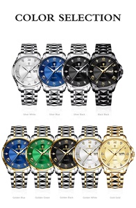 Montre-bracelet pour homme Poedagar <span class=keywords><strong>883</strong></span> de haute qualité 2025, étanche, lumineuse, en acier inoxydable, 41 mm, montres à quartz pour homme, Relojes Hombre - Product Image 2