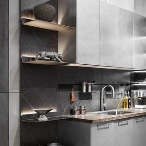 Gabinete de Cocina de Lujo de Alto Nivel, Diseño Personalizado, Esquinero Mágico para Gabinete de Cocina con Buen Precio - Product Image 4