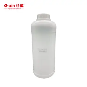 High quality 1000ml Gwin clean liquid for eco solvent ink printer print head cleaning liquid bottle