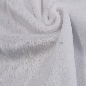 <span class=keywords><strong>Tissu</strong></span> Velboa <span class=keywords><strong>blanc</strong></span> super doux en <span class=keywords><strong>polaire</strong></span> <span class=keywords><strong>Minky</strong></span> tricoté en polyester 100% pour jouets en peluche/couverture/impression - Product Image 1